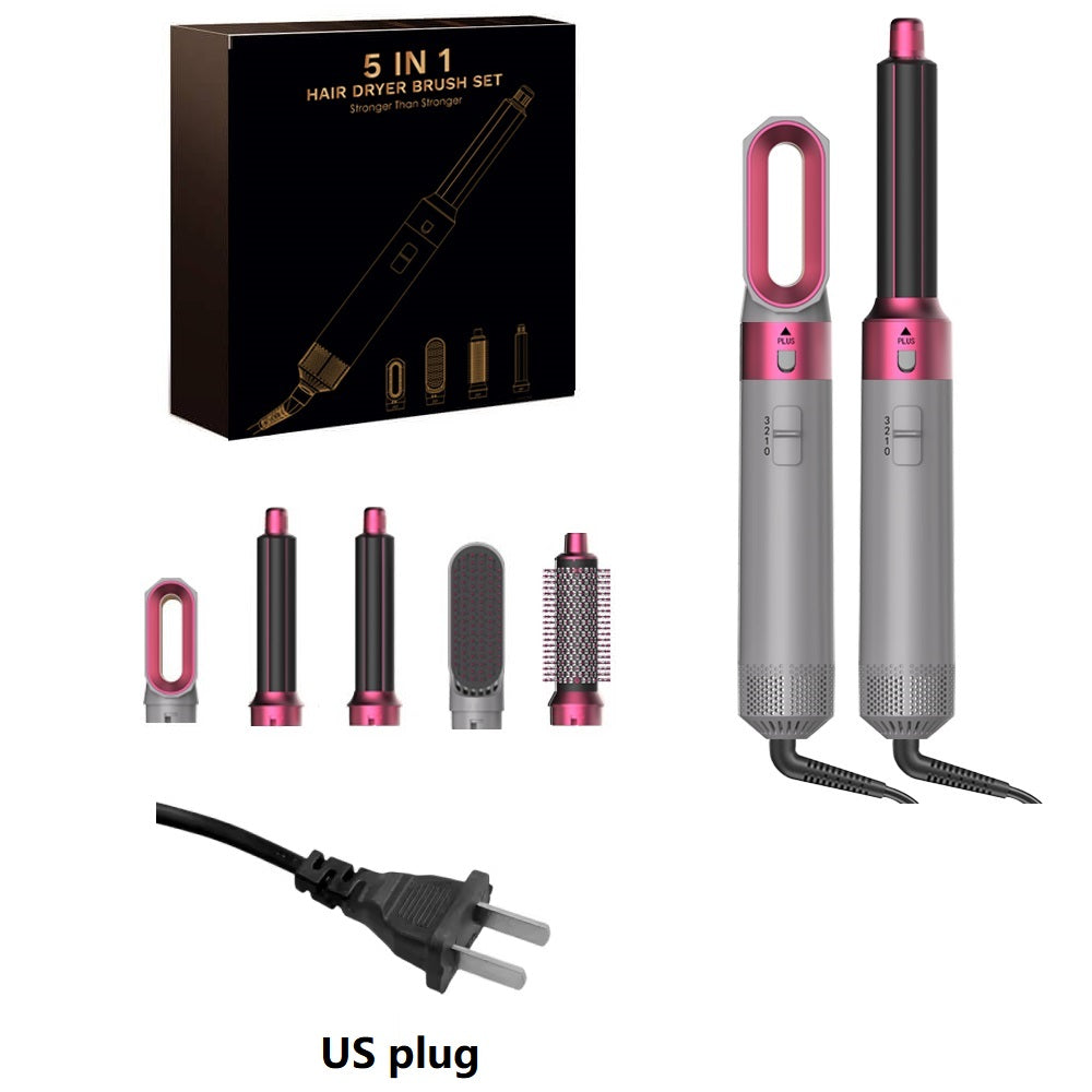 5 in 1 Hair Dryer Kit Air Hot Comb Set Professional Curling Iron Hair Straightener Styling For Dyson Airwrap